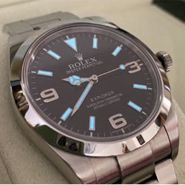 スーパーコピー時計ロレックス エクスプローラ I Ref.214270 Asian 2836-2 clean工場最高製品