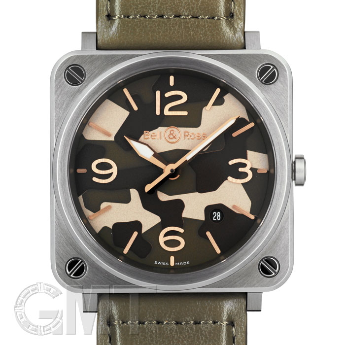 BELL & ROSS ベル&ロス BR グリーンCAMO BRS-CK-ST/SCA
