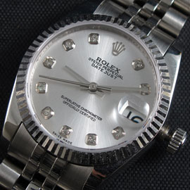 レプリカ時計ロレックスデイトジャストミディアム6827、30ミリ、 Swiss ETA 2836-2