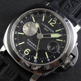 レプリカ時計パネライ ルミノール GMT PAM88 ， Asian 7750搭載 ハイエンドモデル