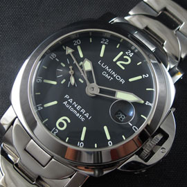 レプリカ時計パネライ ルミノール GMT PAM00297，Asian 21600振動！