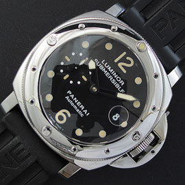 レプリカ時計パネライルミノール サブマーシブル 44mm 　PAM024，Asian 7750搭載！